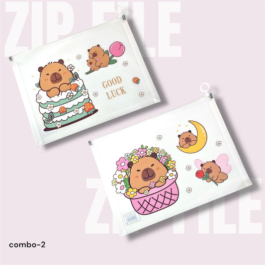 Bear Zip File Folder