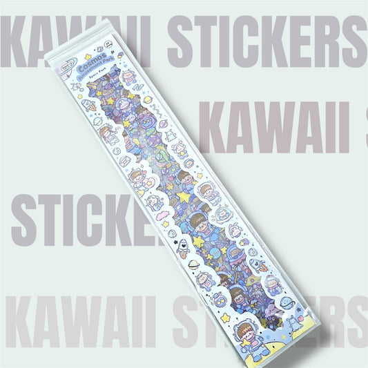 Kawaii Sticker Pack 20 sheets 1 pack (100 stickers)