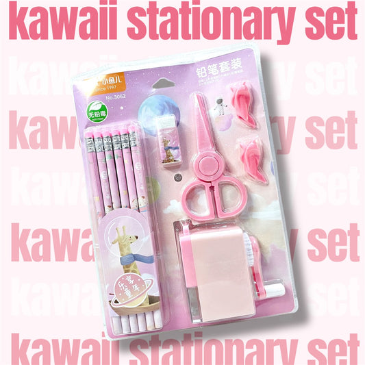 Kawaii Stationery Set