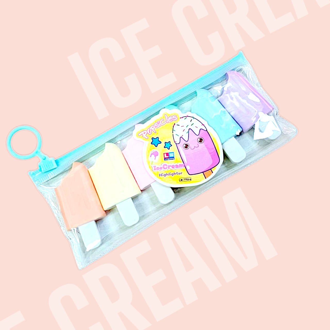 Ice Cream Popsicle Highlighter