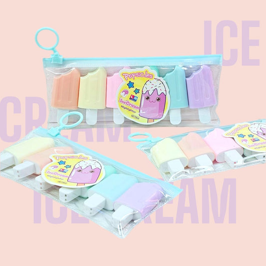 Ice Cream Popsicle Highlighter