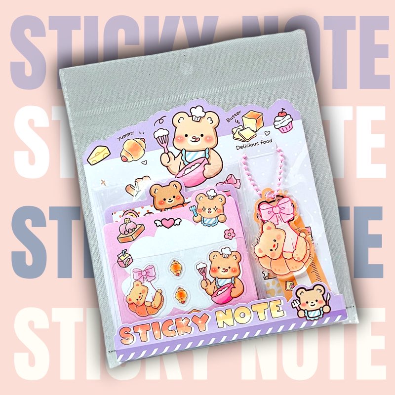 Sticky Note Bear Sets