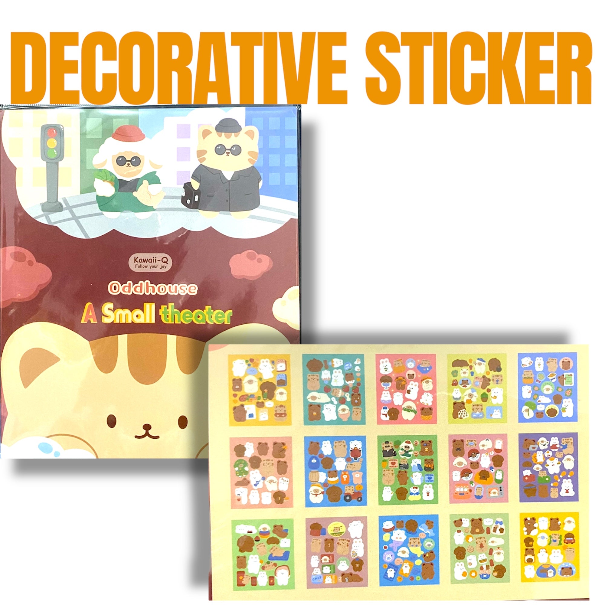 Kawaii Decorative sticker