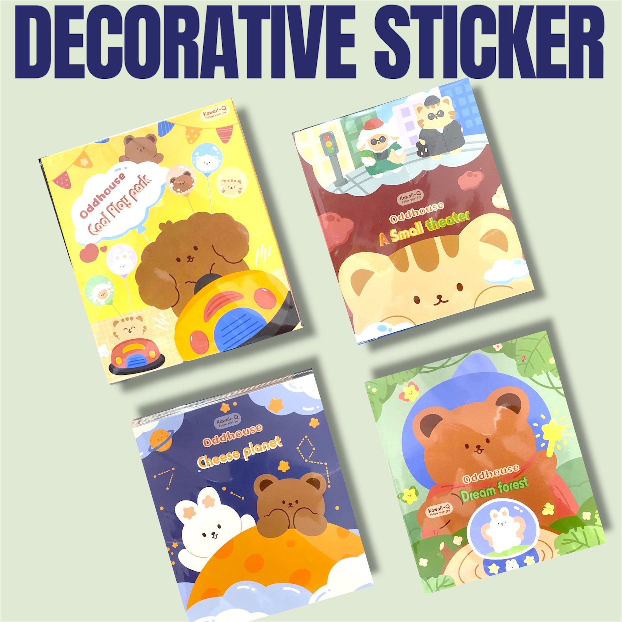 Kawaii Decorative sticker