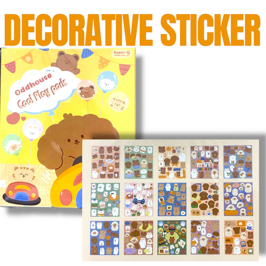 Kawaii Decorative sticker