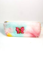 Plush Butterfly Pouch
