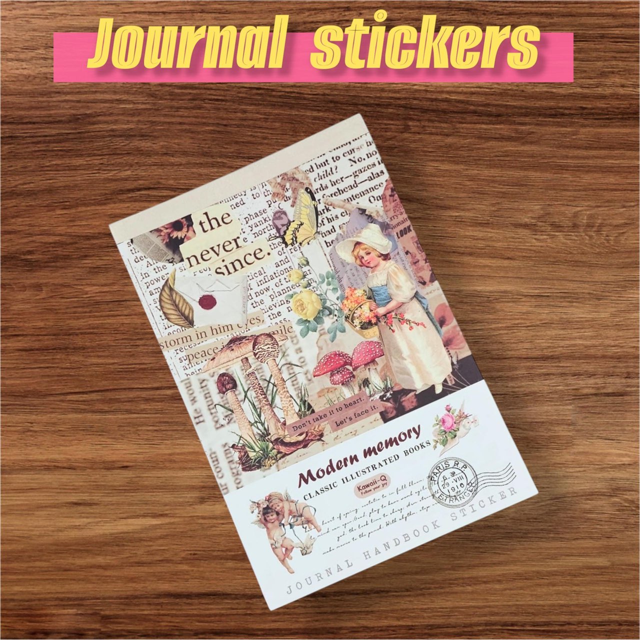 Vintage Journal Sticker Set