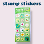 Stamp sticker