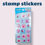 Stamp sticker