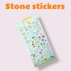 Stone Stickers – Puffy 3D Glossy Stickers