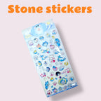 Stone Stickers – Puffy 3D Glossy Stickers