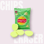 Crisp’s Potato Chips Eraser – Set of 4