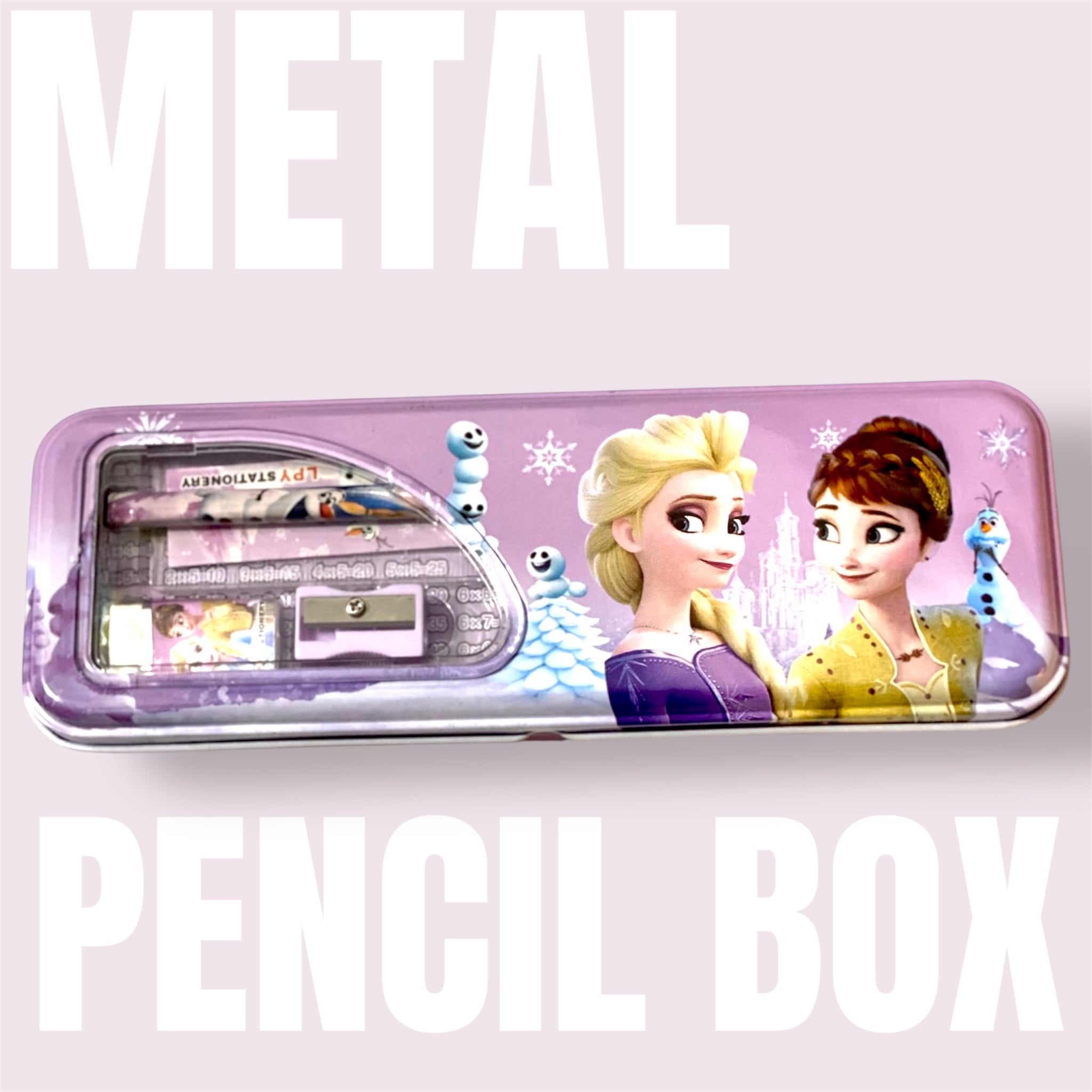 Themed Metal Pencil Box
