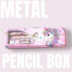 Themed Metal Pencil Box