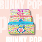 Bunny Pop Dual-Compartment Pouch