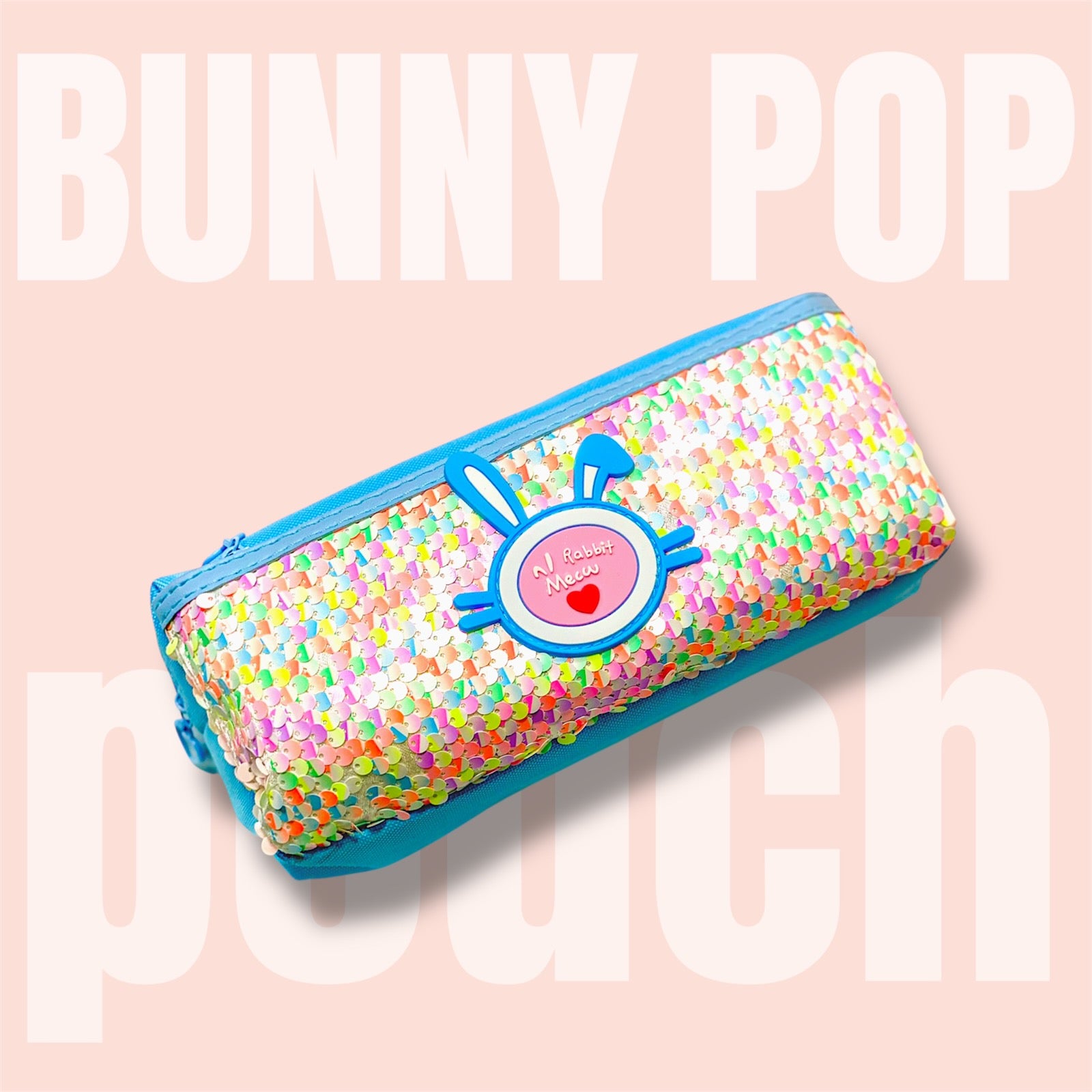 Bunny Pop Dual-Compartment Pouch