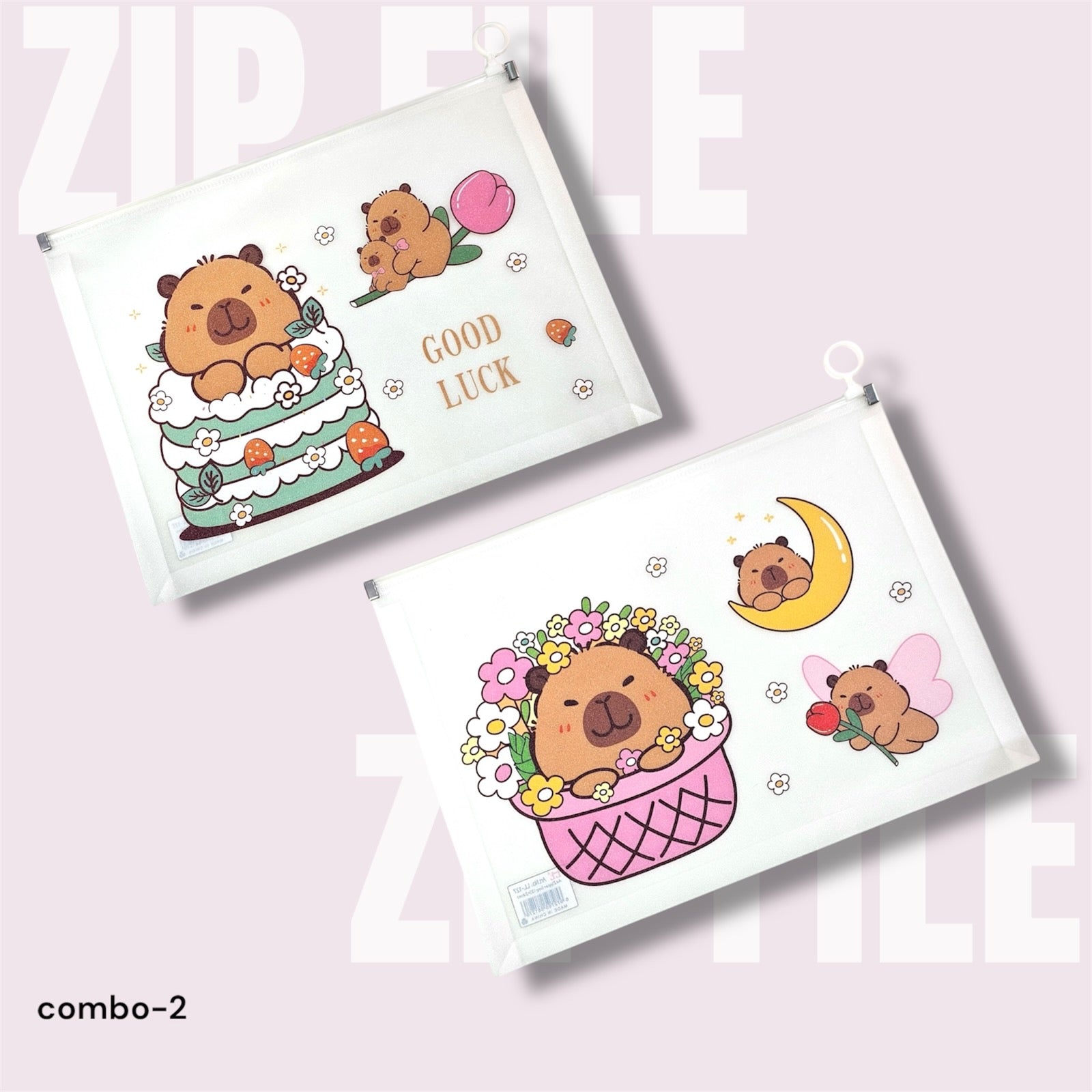 Bear Zip File Folder
