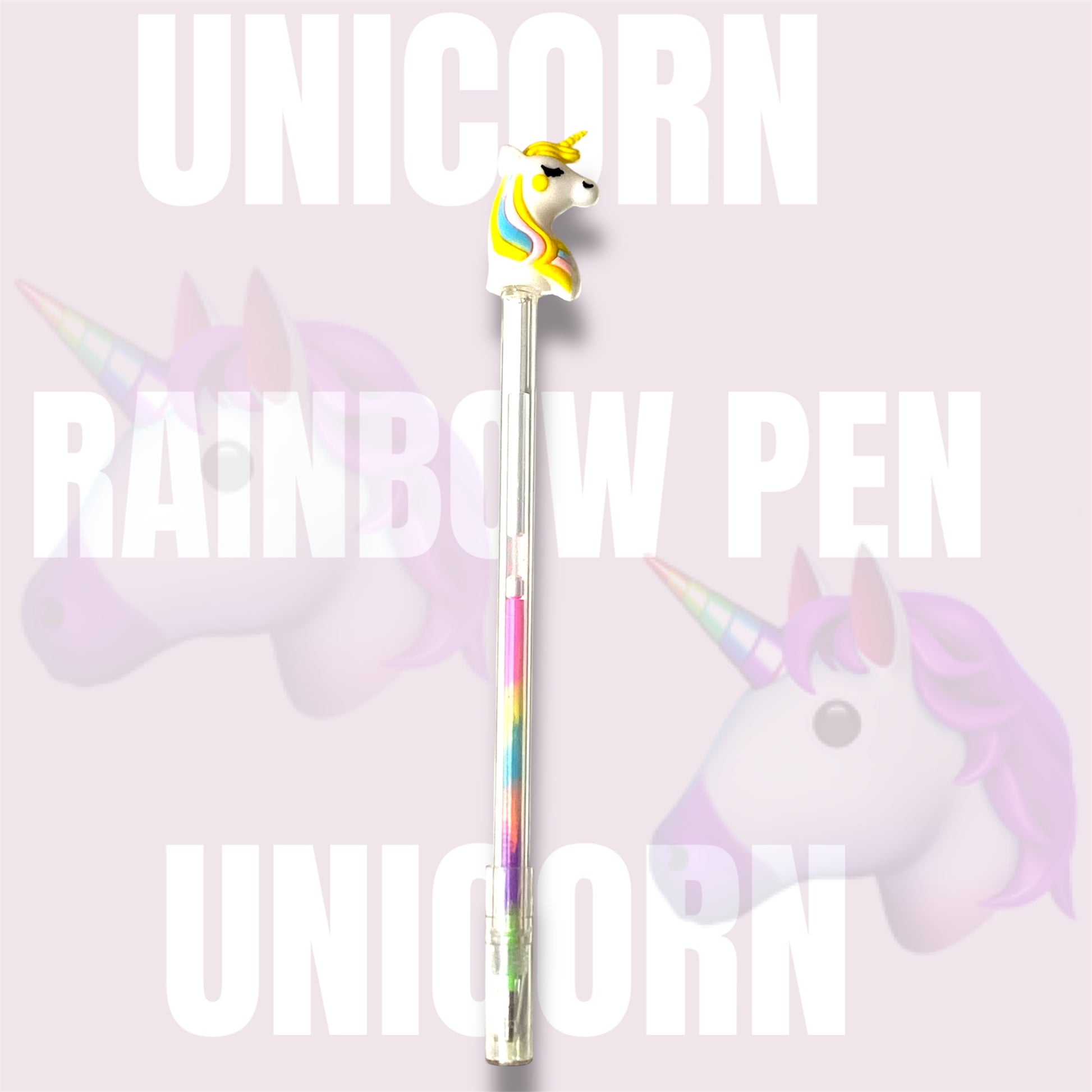 Unicorn Rainbow Gel Pen