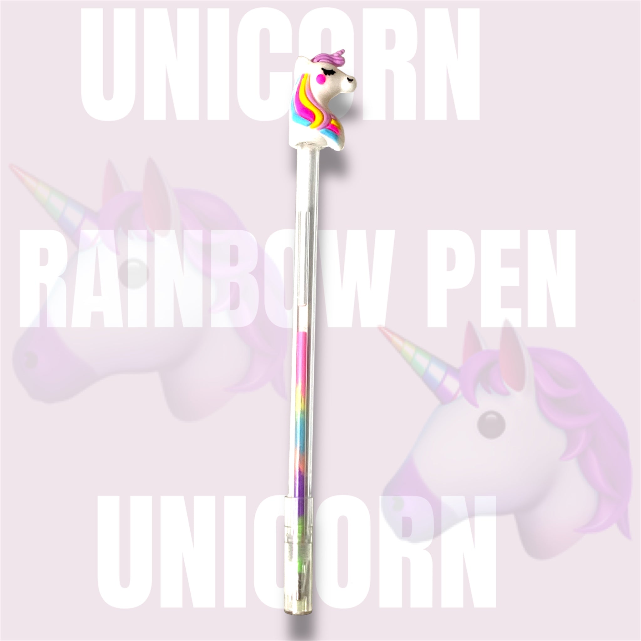 Unicorn Rainbow Gel Pen