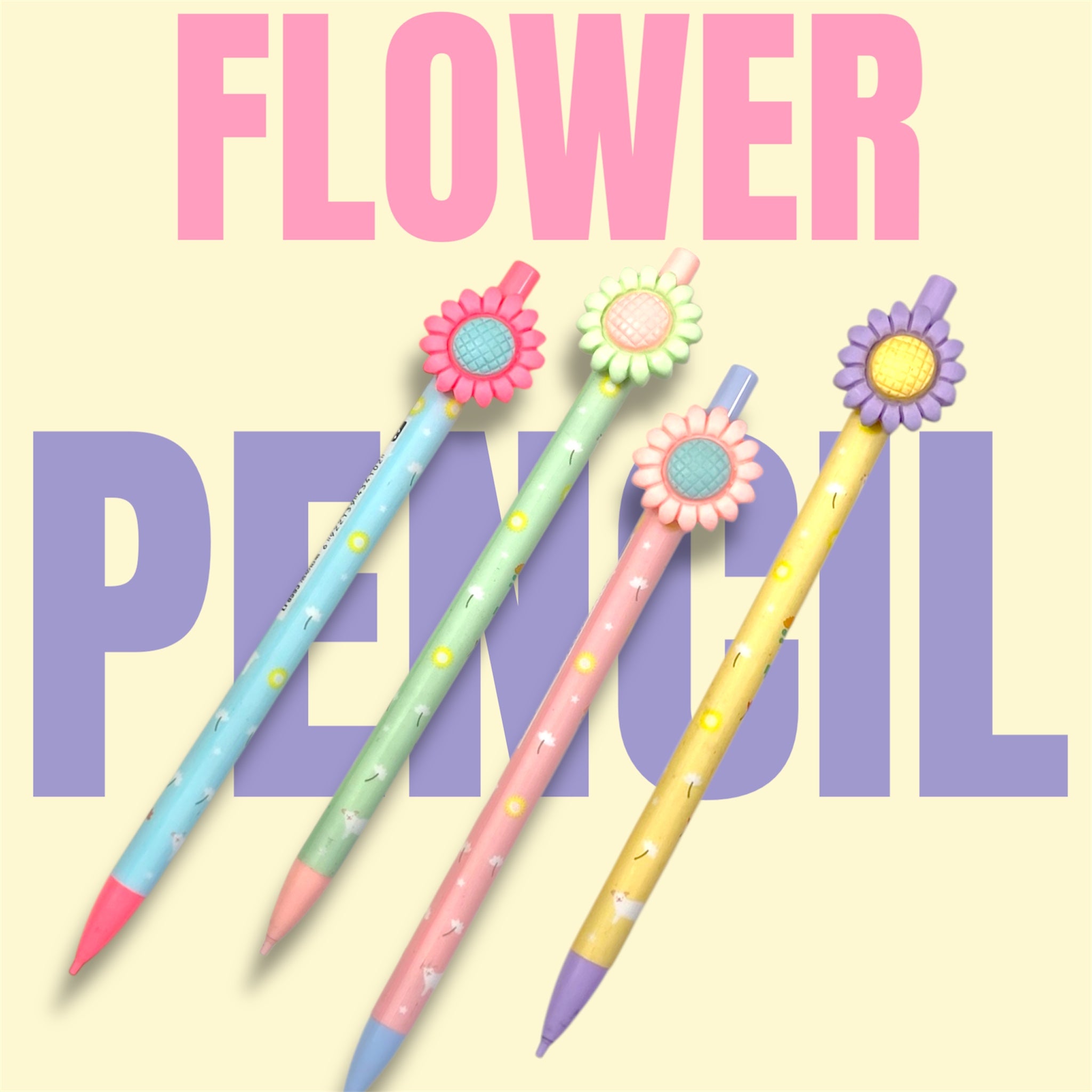 Bloom Pop Flower Mechanical Pencils