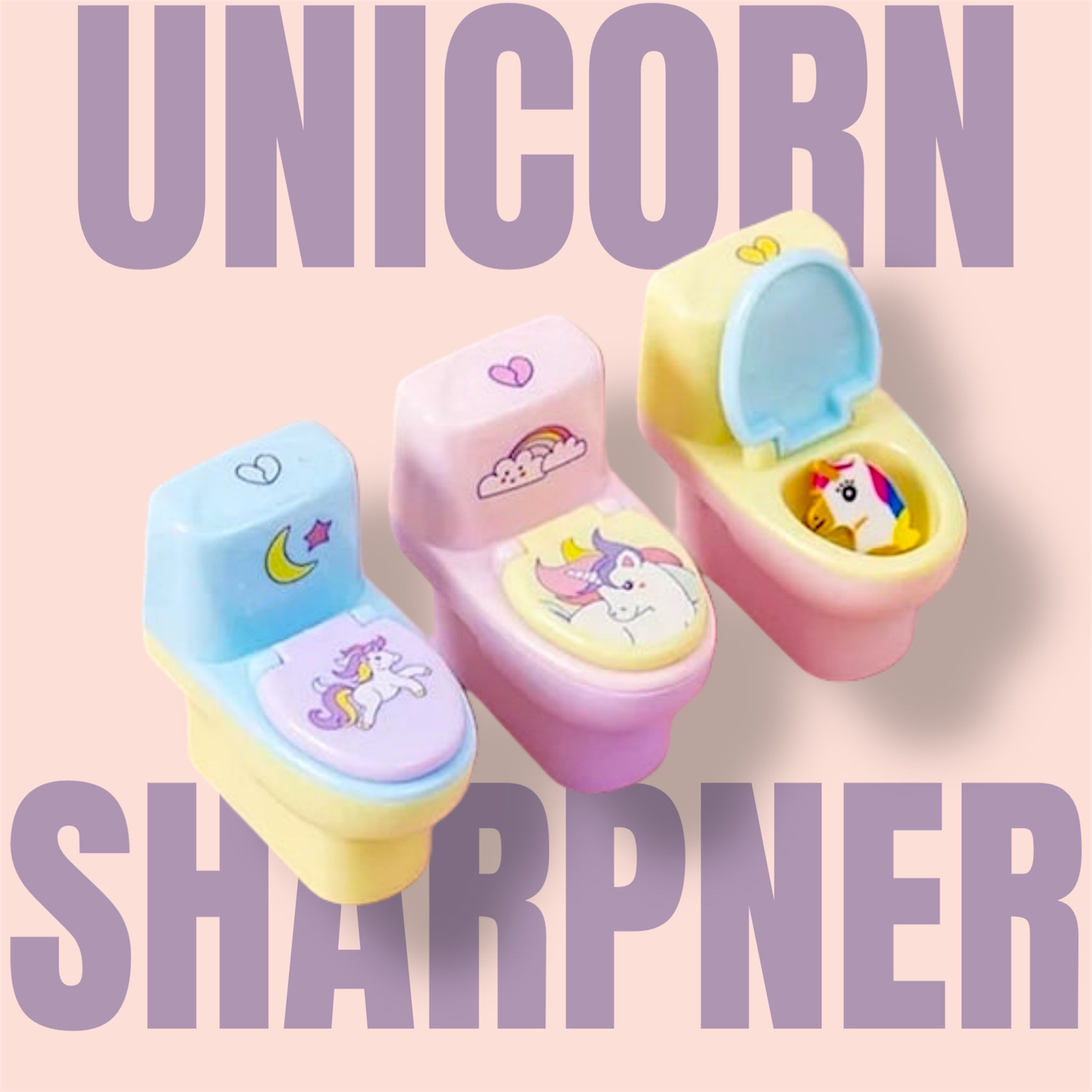 Unicorn Toilet Sharpener