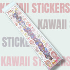 Kawaii Sticker Pack 20 sheets 1 pack (100 stickers)