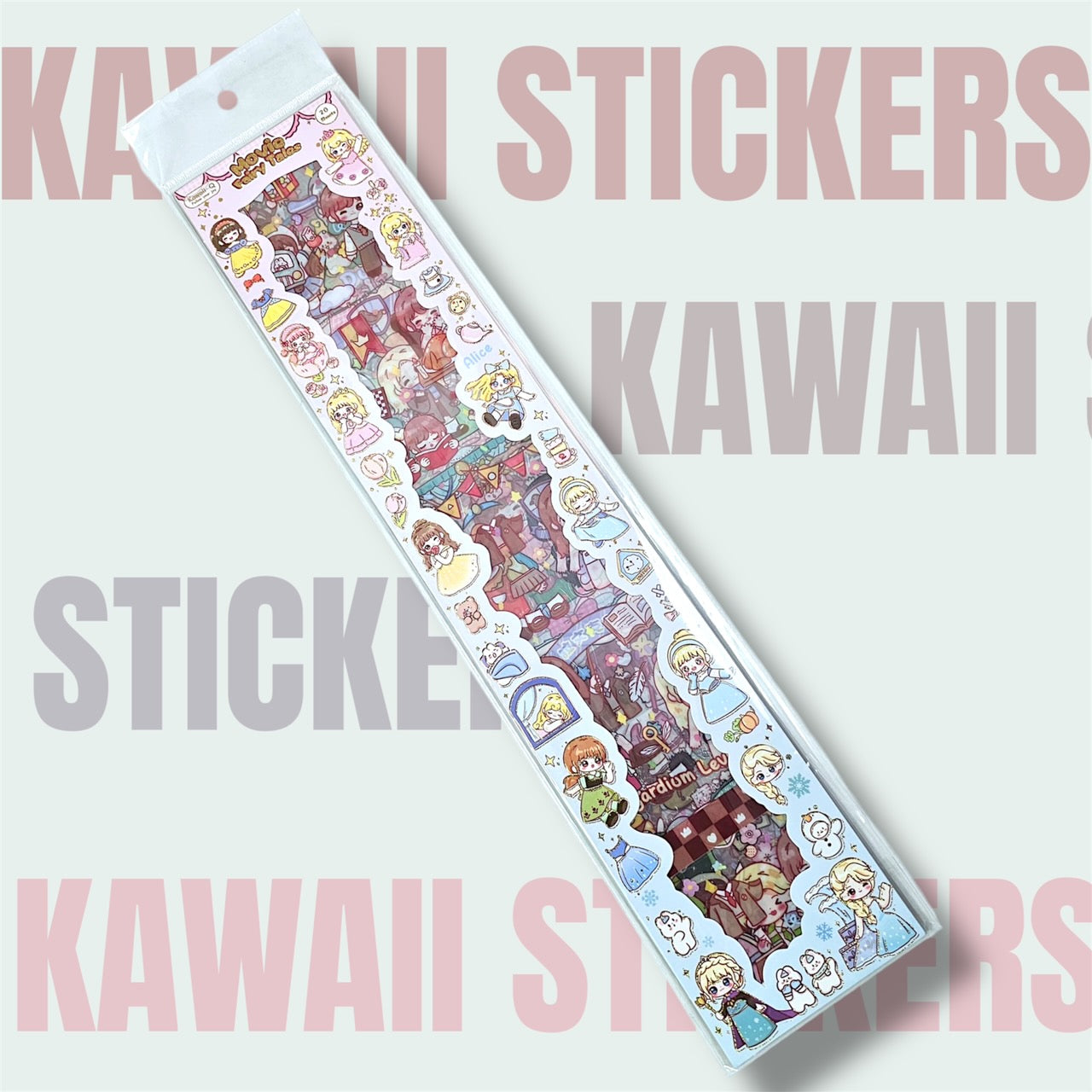 Kawaii Sticker Pack 20 sheets 1 pack (100 stickers)