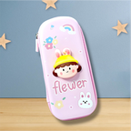 cute 3D character premium pencil case