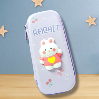 cute 3D character premium pencil case