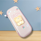 cute 3D character premium pencil case