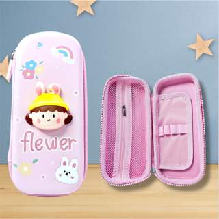 cute 3D character premium pencil case