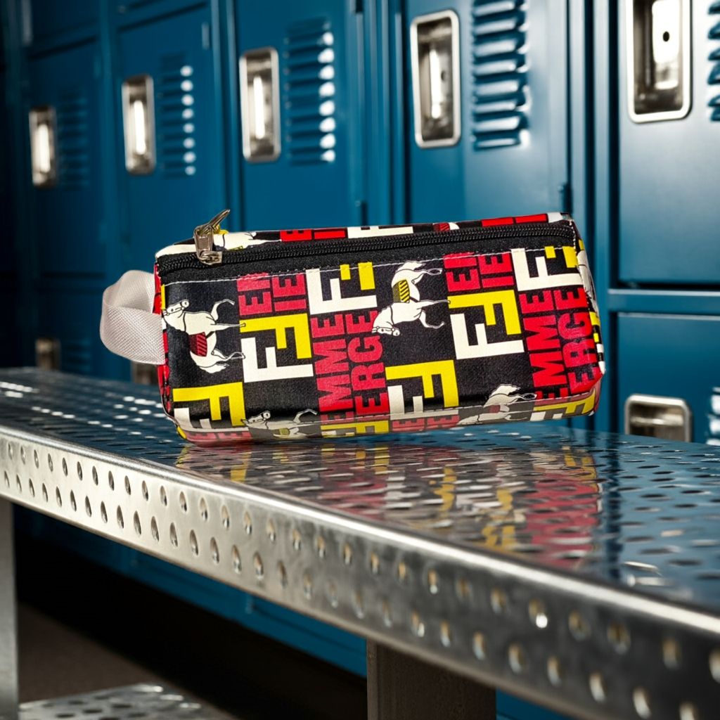 FEMME ERGE Bold Print Pencil Pouch